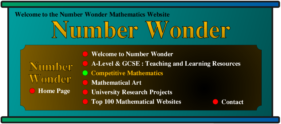 Menu for Competative Mathematics